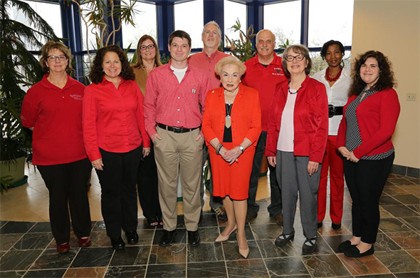 RCE of Monmouth county office staff group photo
