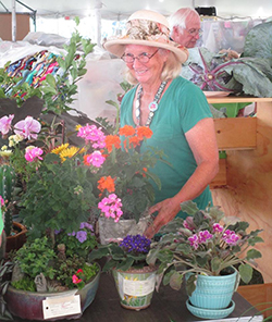 Master gardener at MC fair